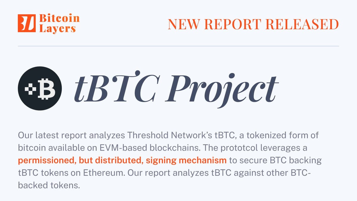 Analyzing tBTC against wBTC and cbBTC