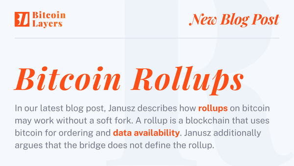 Validiums, volitions, and superstitions. Bitcoin L2s aren’t real, but rollups will be